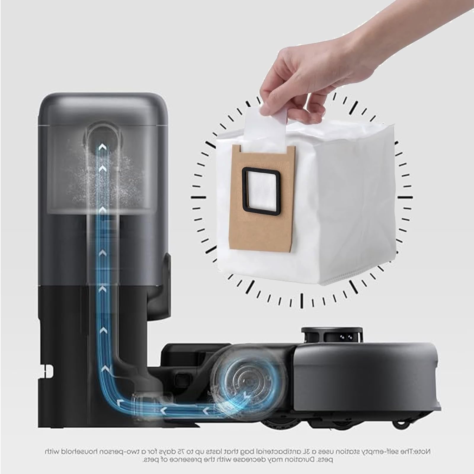 Amazon.co.jp: for Eufy E28 Omni/E25 Omni/E20 Omniロボット掃除機用